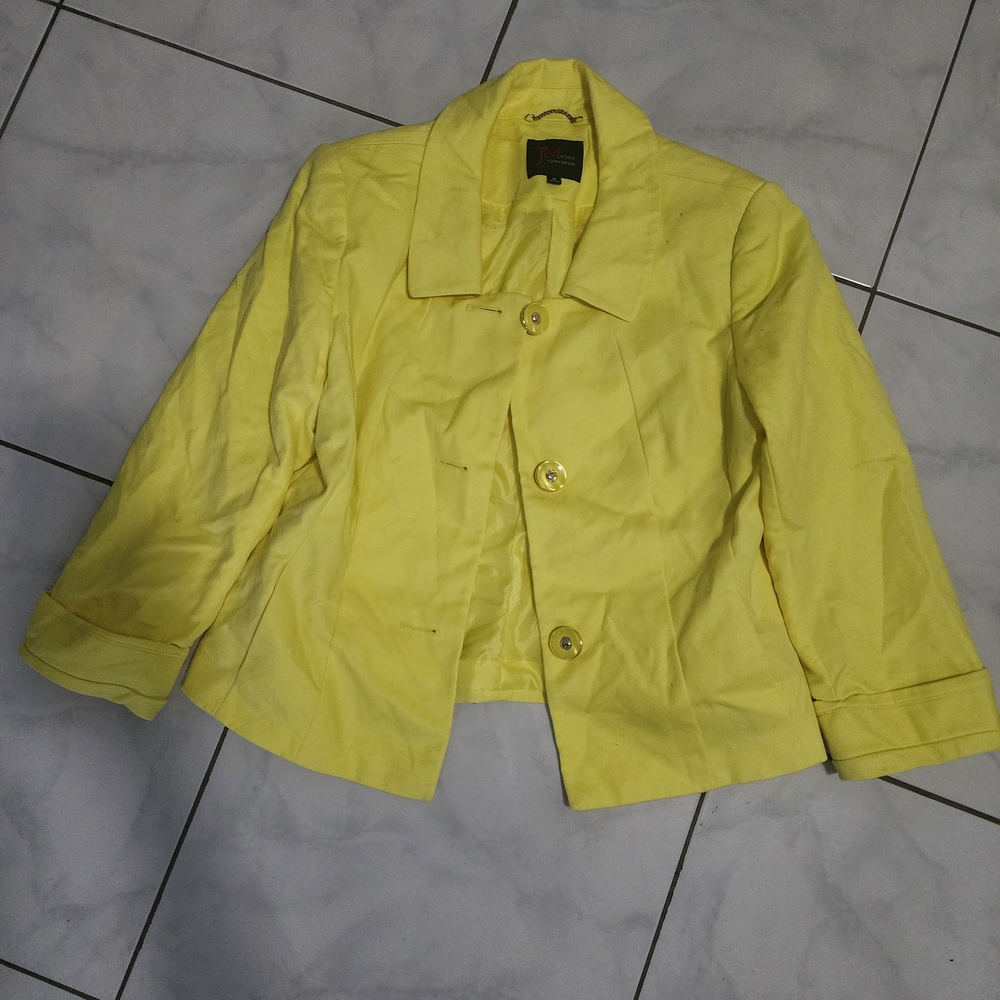 Yellow Women's Jacket - Picture 3 of 6